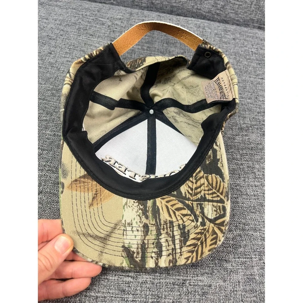 Team Realtree Monster Bucks Camo Hat Adjustable Strapback Hunting Baseball Cap